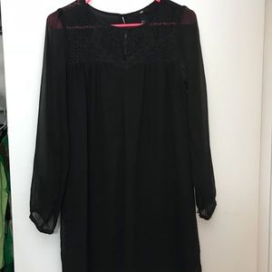 H&M Black Mini dress size 4